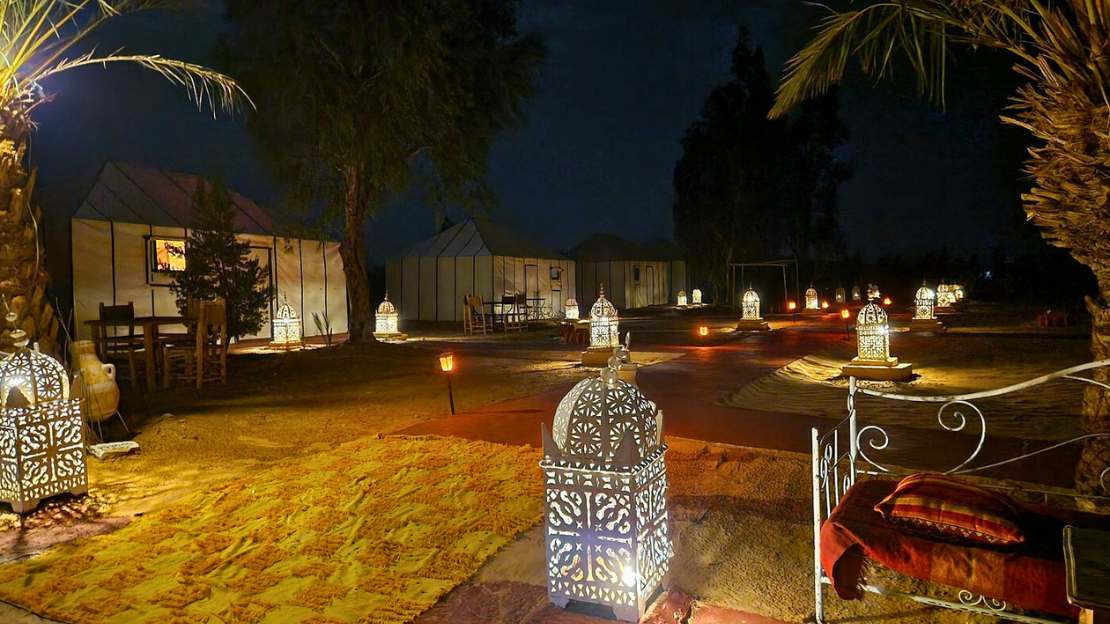 day and night camel ride in merzouga