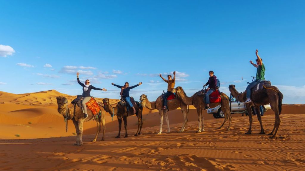 2 night camel trekking in merzouga