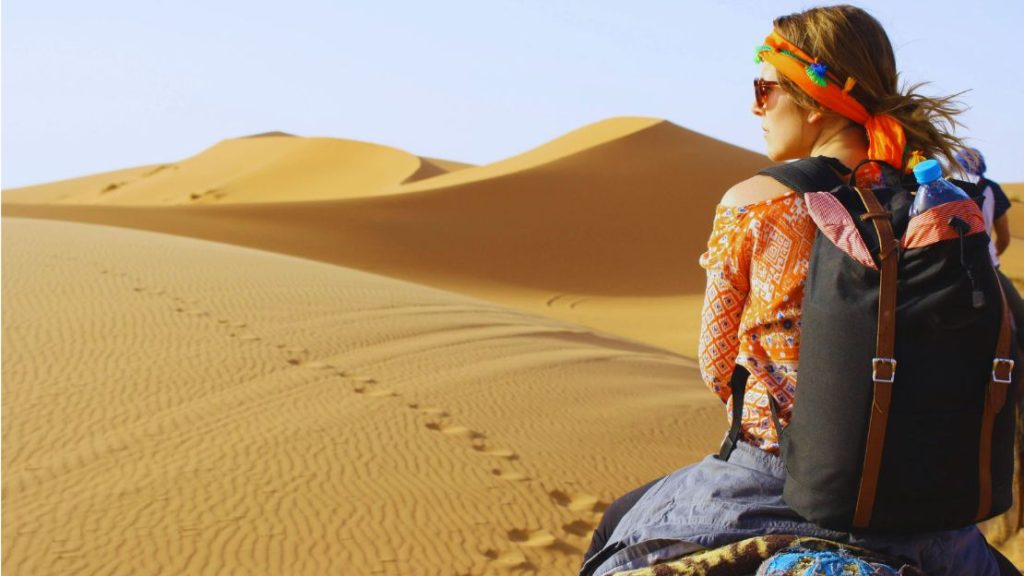 1 night camel trekking in merzouga